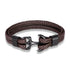 Anker Lederarmband Herren Sea maritime anchor uniqal